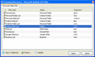 PST Password Recovery screenshot